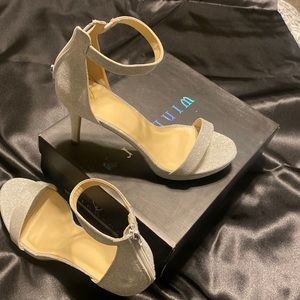 Glitter Platform Stiletto Heels